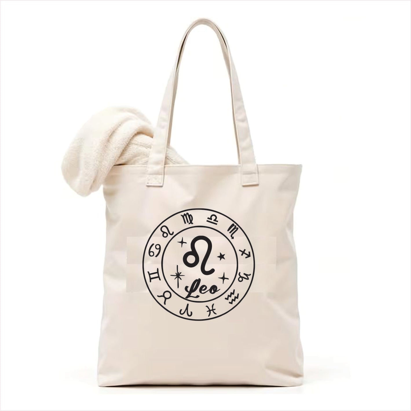 Leo zodiac horoscope tote bag 3