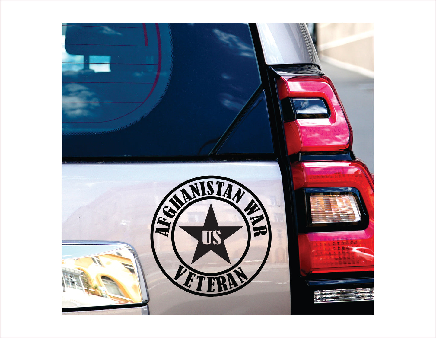 Afghanistan War US. Veteran Decal Sticker - FREE shipping