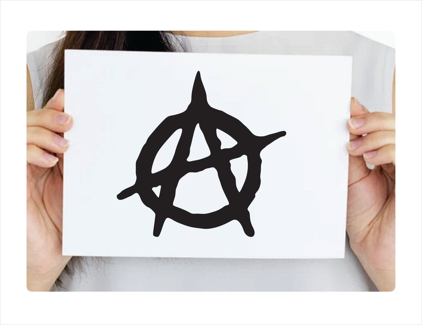 Anarchy Logo Decal Sticker - FREE shipping