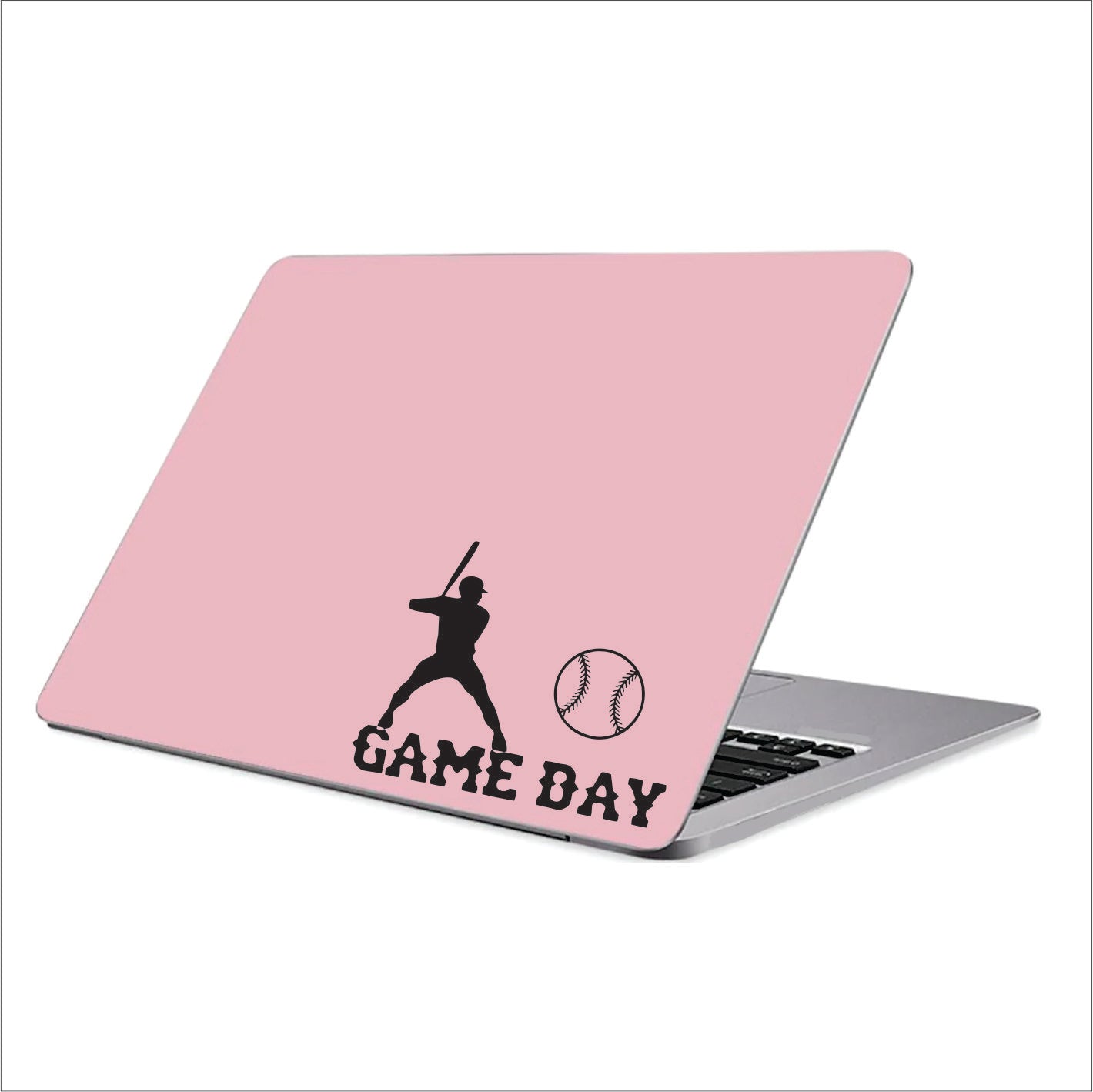 game day baseball vinyl decal by ecorootstore