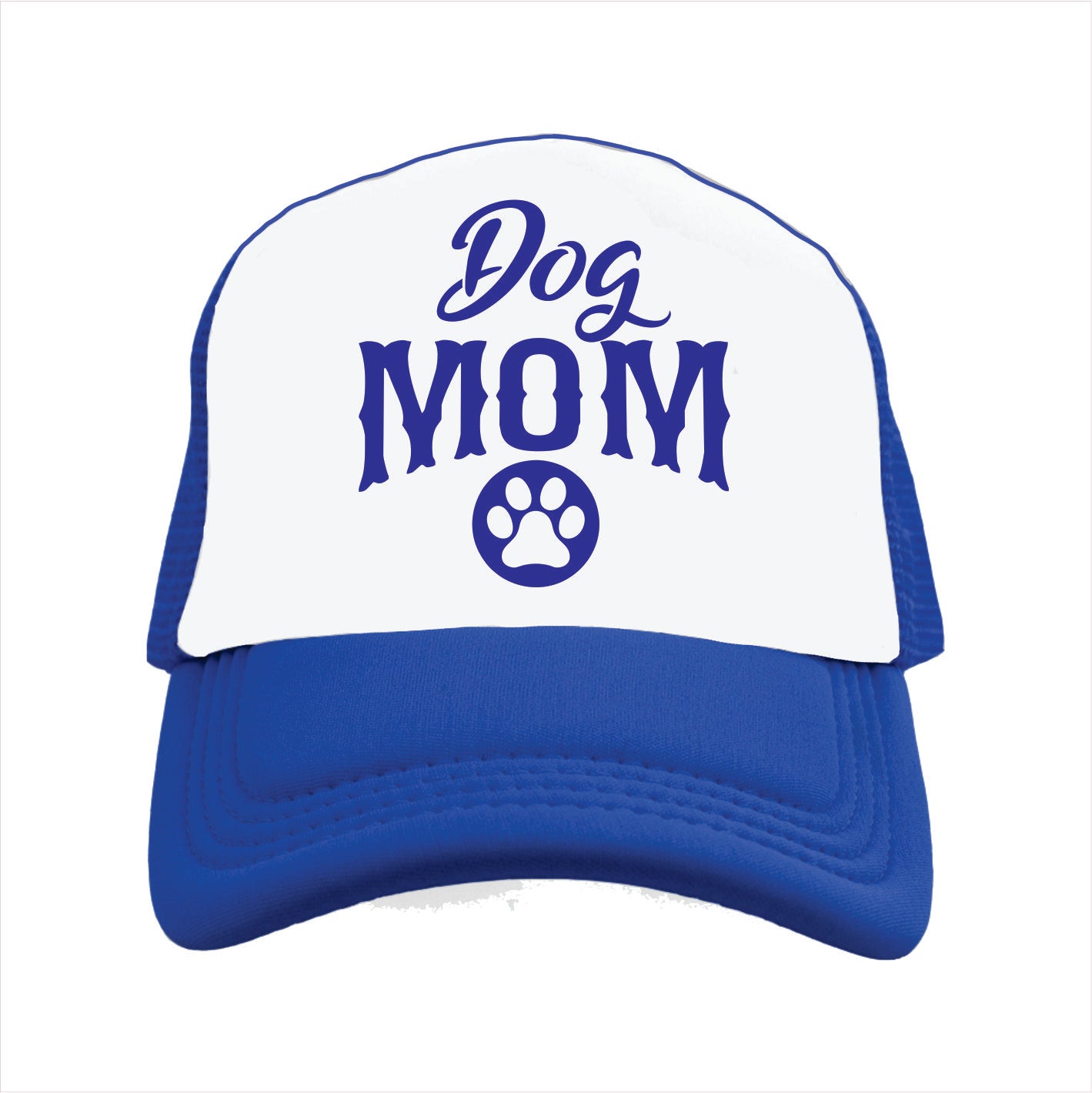 Dog Mom Trucker Hat Cap