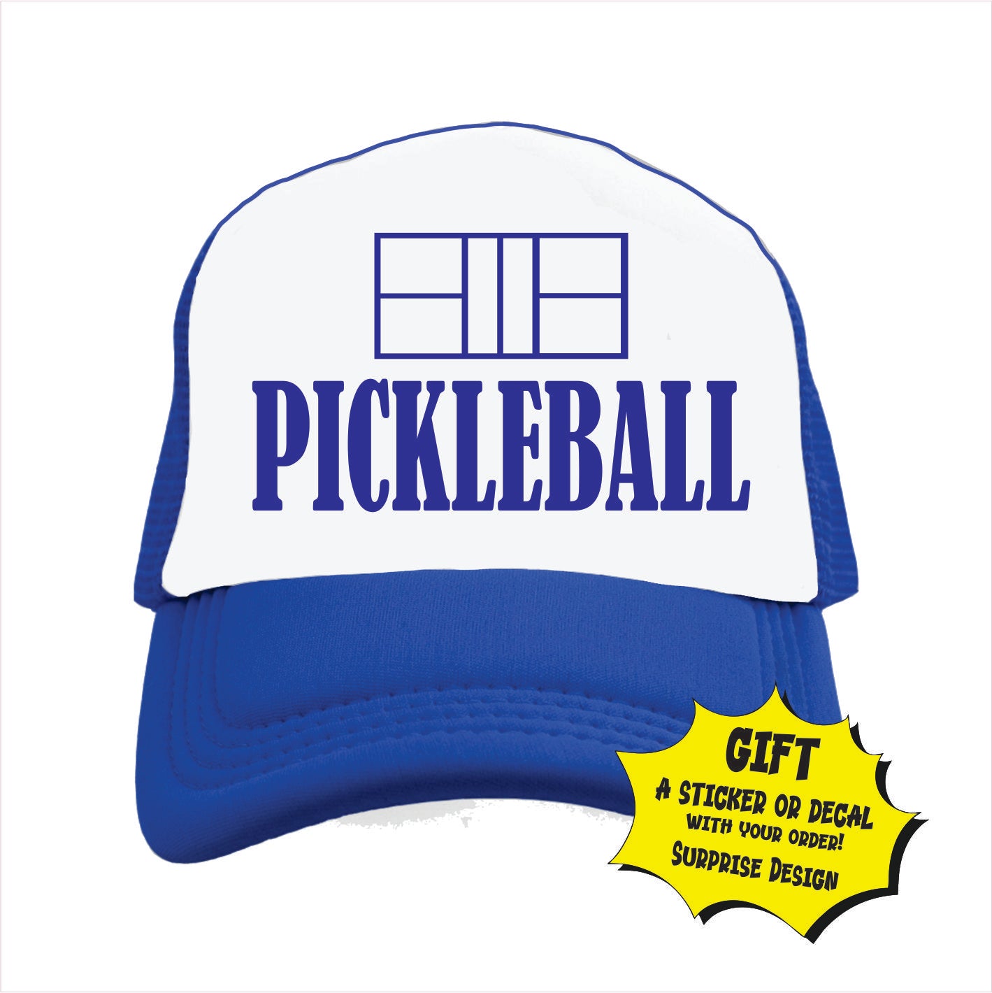 Pickleball Trucker Hat Cap