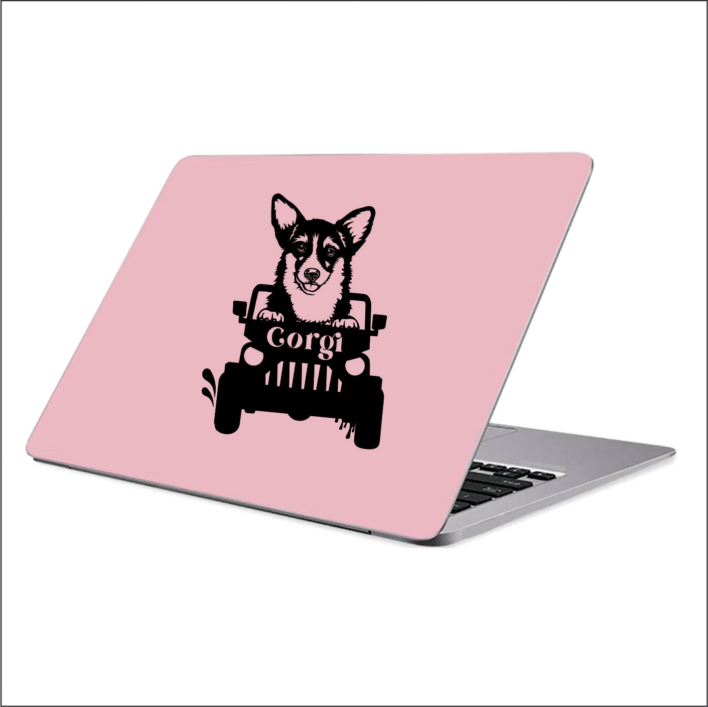 CORGI DOG Off road Vinyl Decal Sticker  FREE shipping