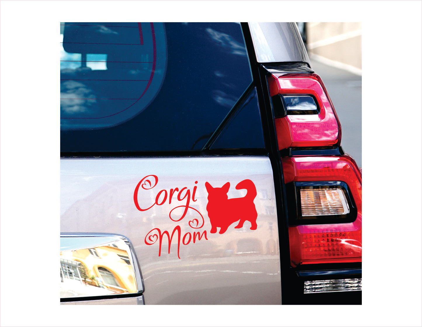 Corgi Mom Decal Sticker FREE shipping