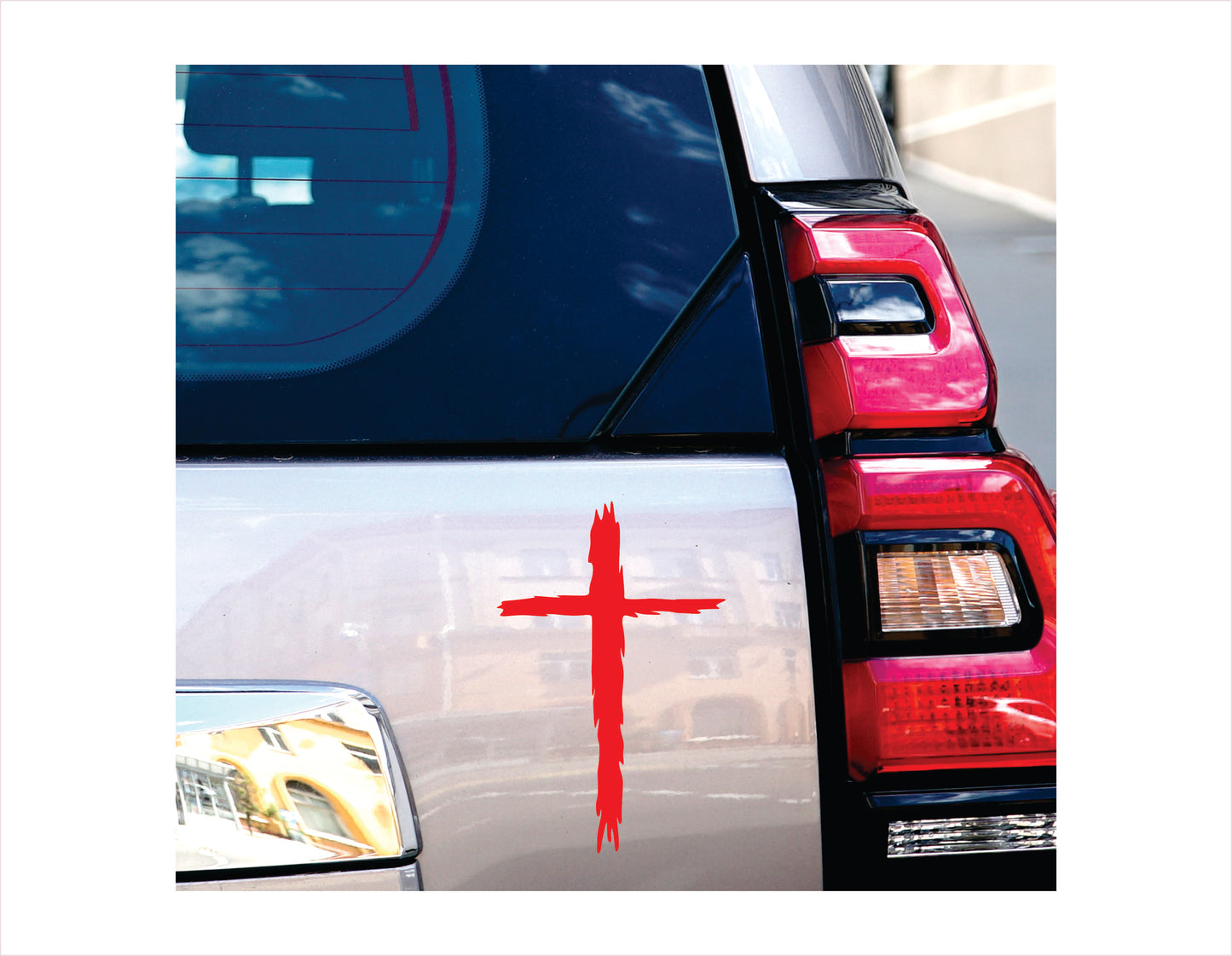 Jesus Cross Decal Sticker - FREE shipping