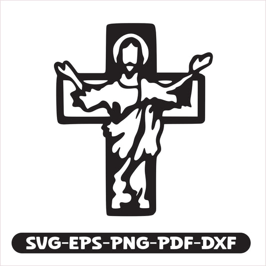 Jesus Praise SVG EPS PNG PDF DXF Cutting File