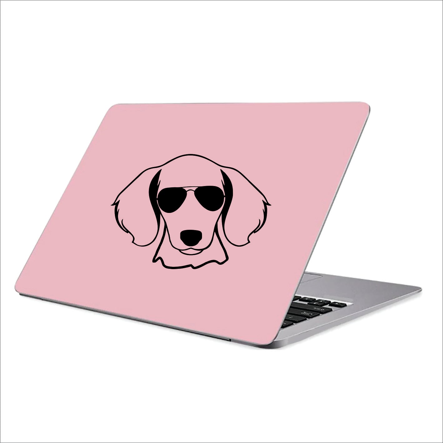 Dachshund Glasses Decal Sticker FREE shipping