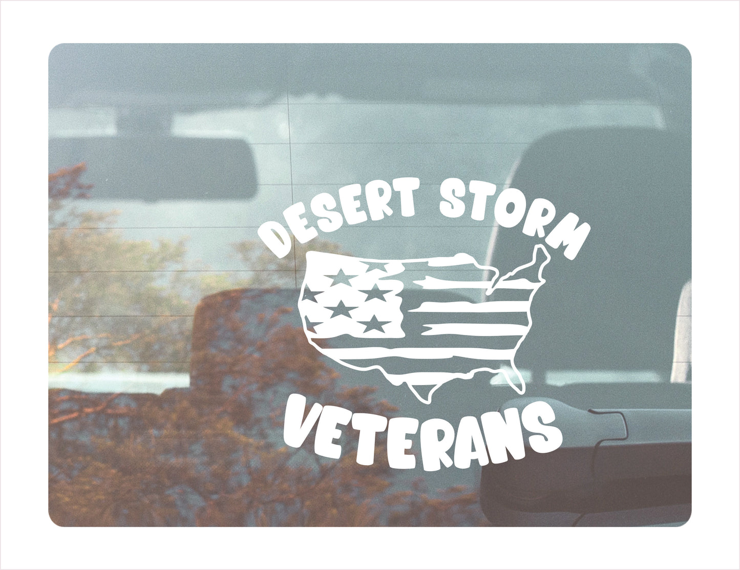 Desert Storm Decal Sticker - FREE shipping