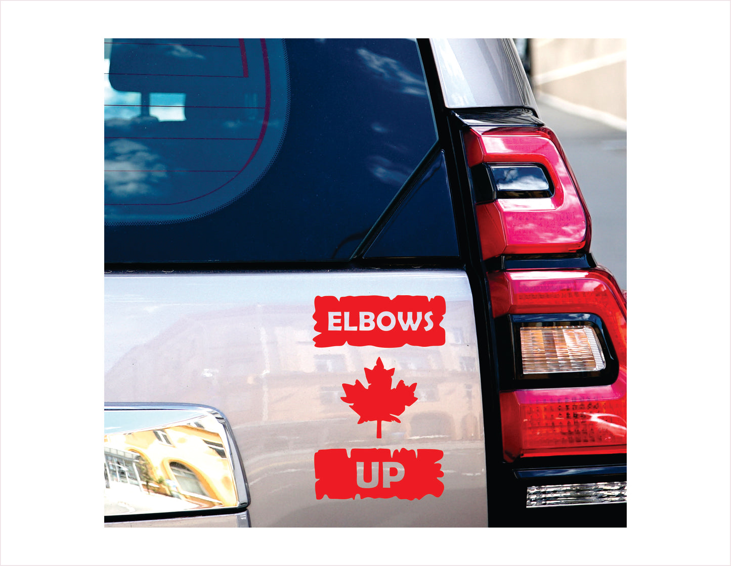 Elbows Up Decal Sticker - FREE shipping