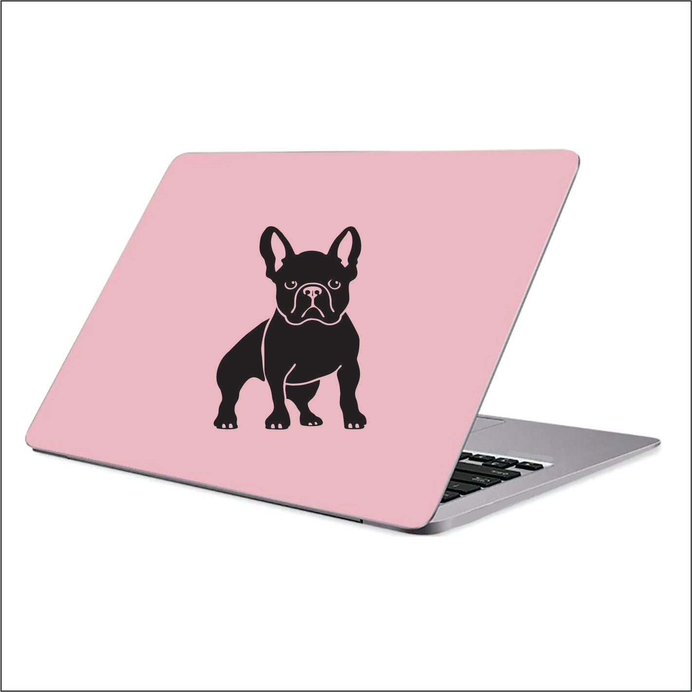 FRENCHIE DOG Black Vinyl Decal Sticker