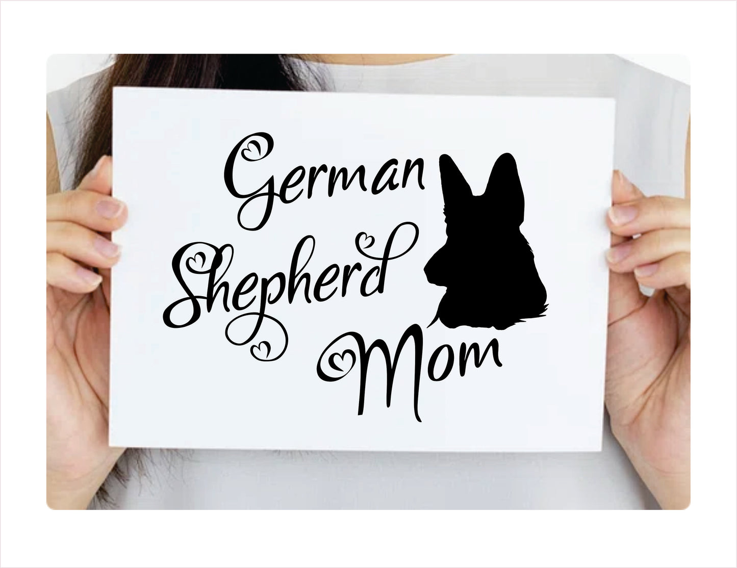 German Shepherd Mom Decal Sticker FREE shipping