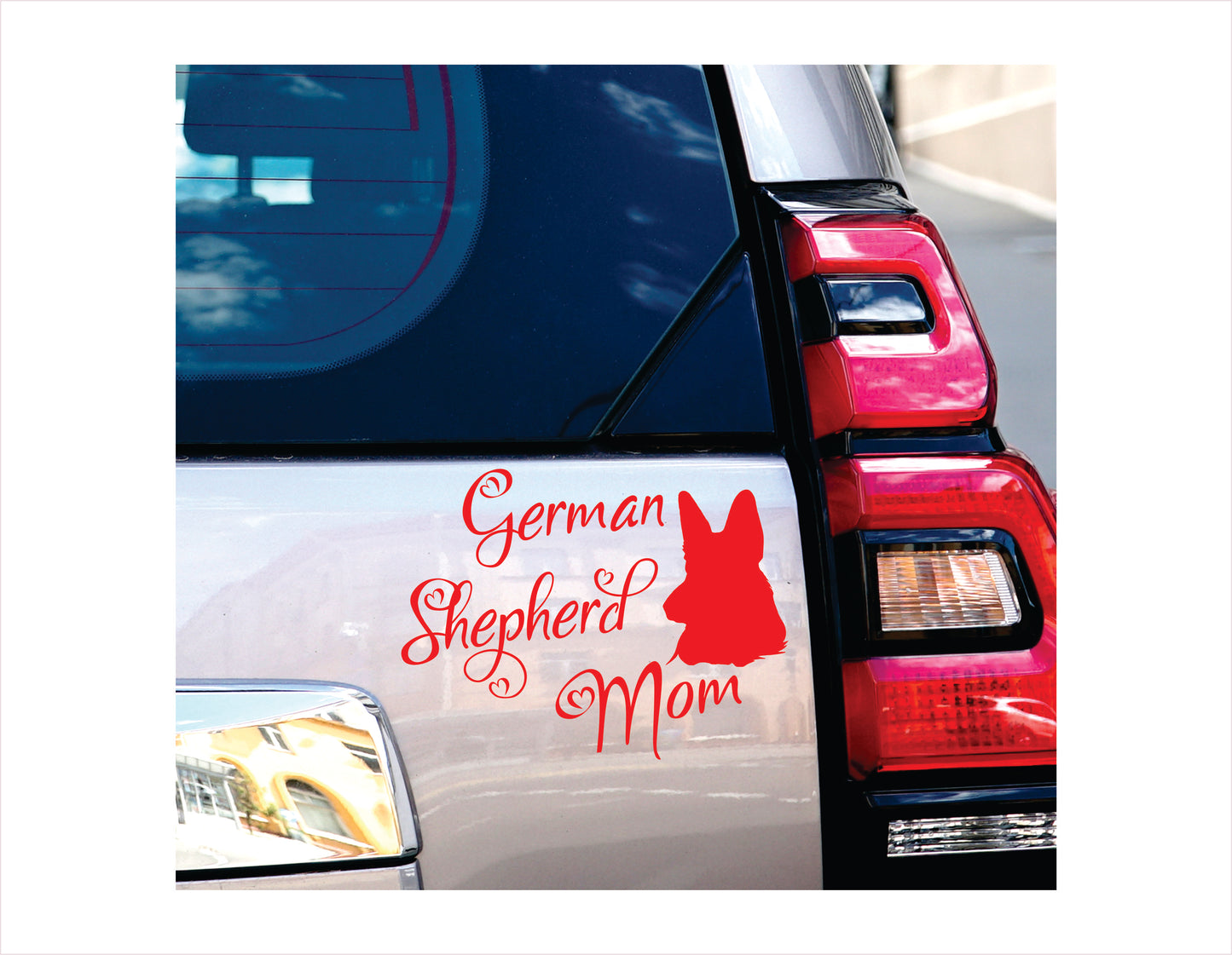 German Shepherd Mom Decal Sticker FREE shipping