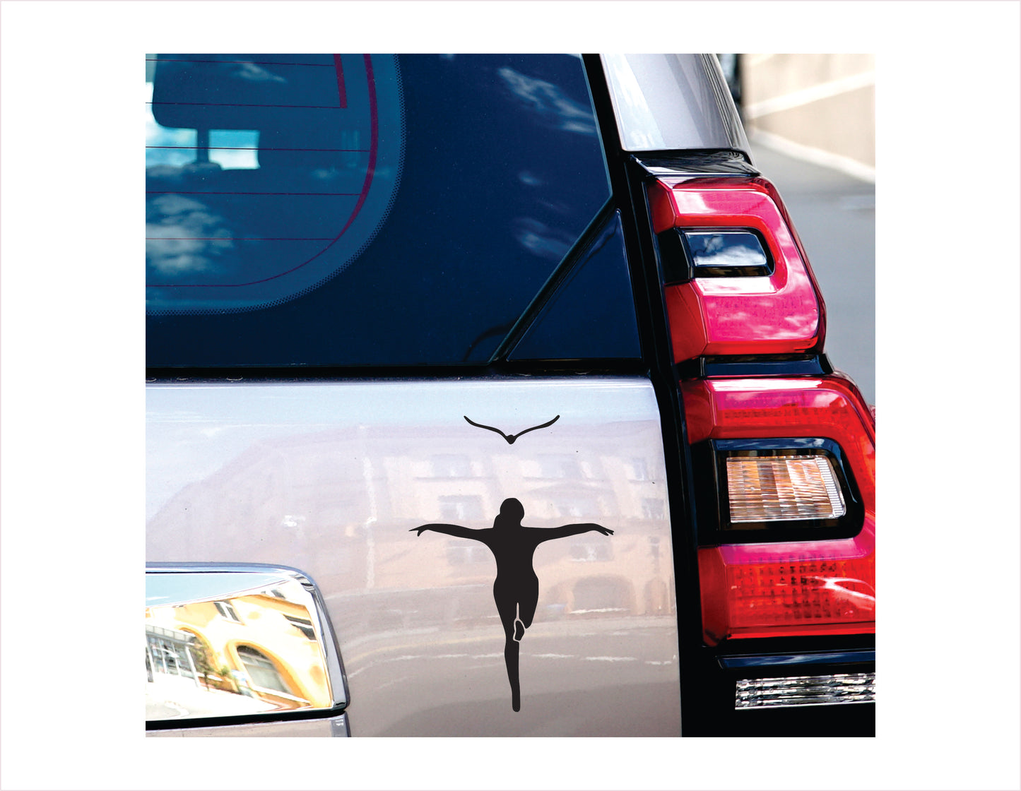 Woman Free Decal Sticker - FREE shipping