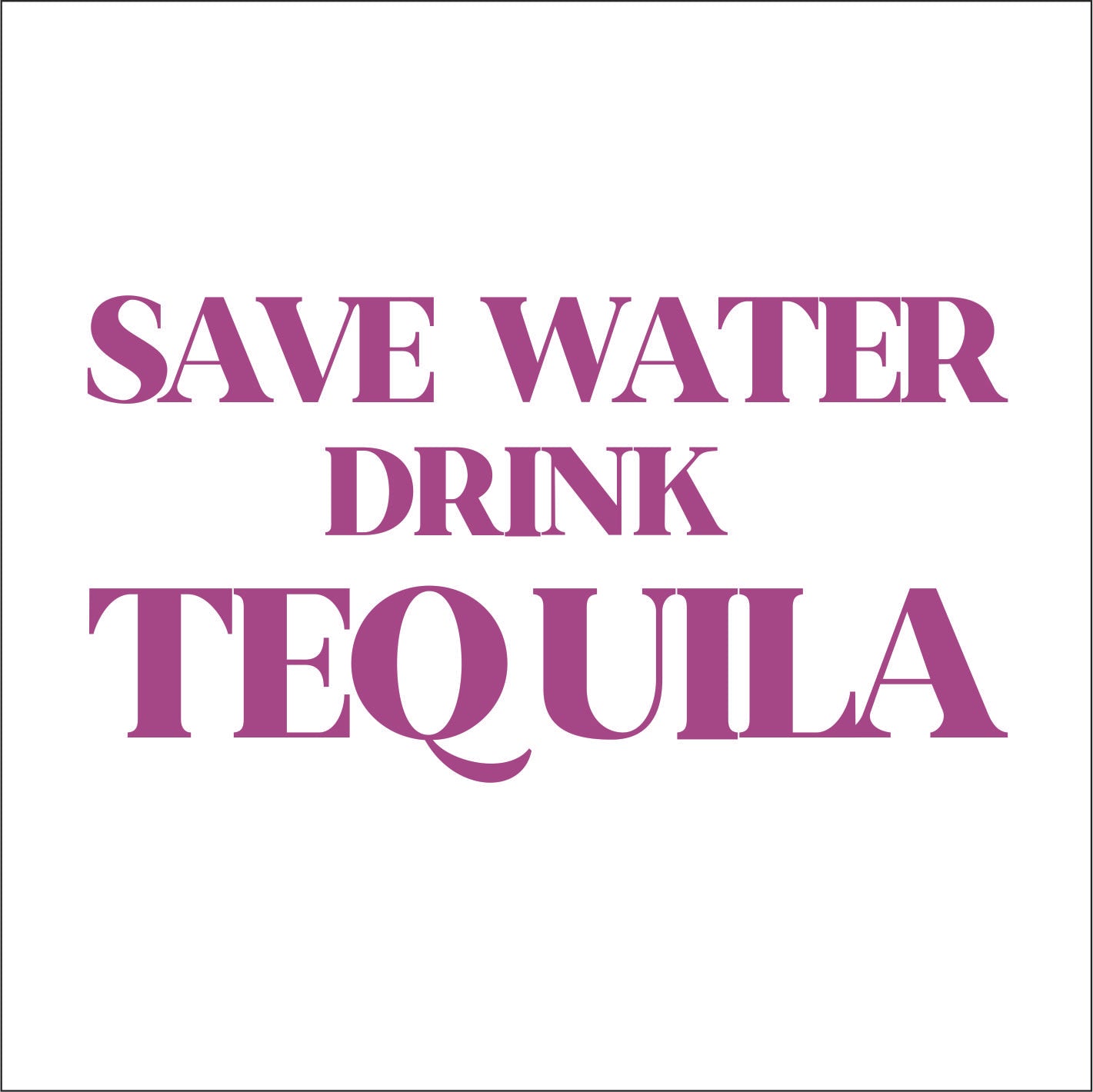 Save water drink tequila trucker hat