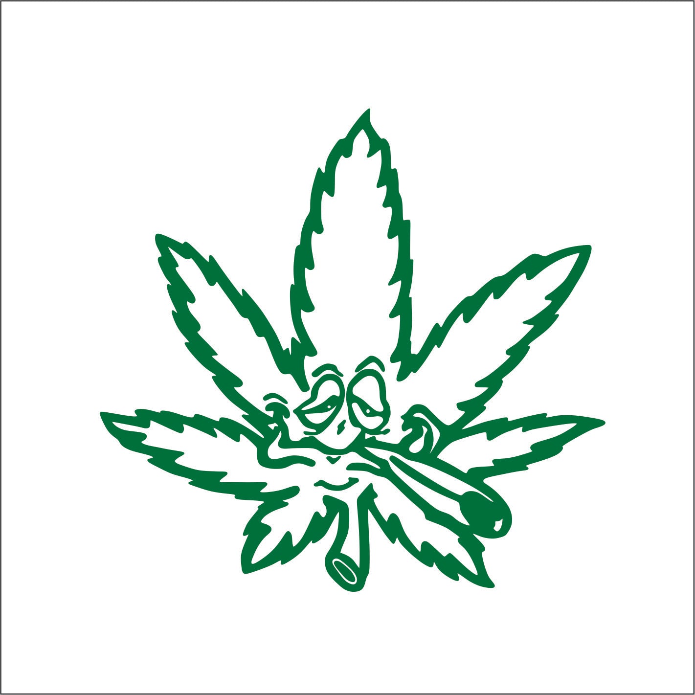 cannabis weed Trucker Hat