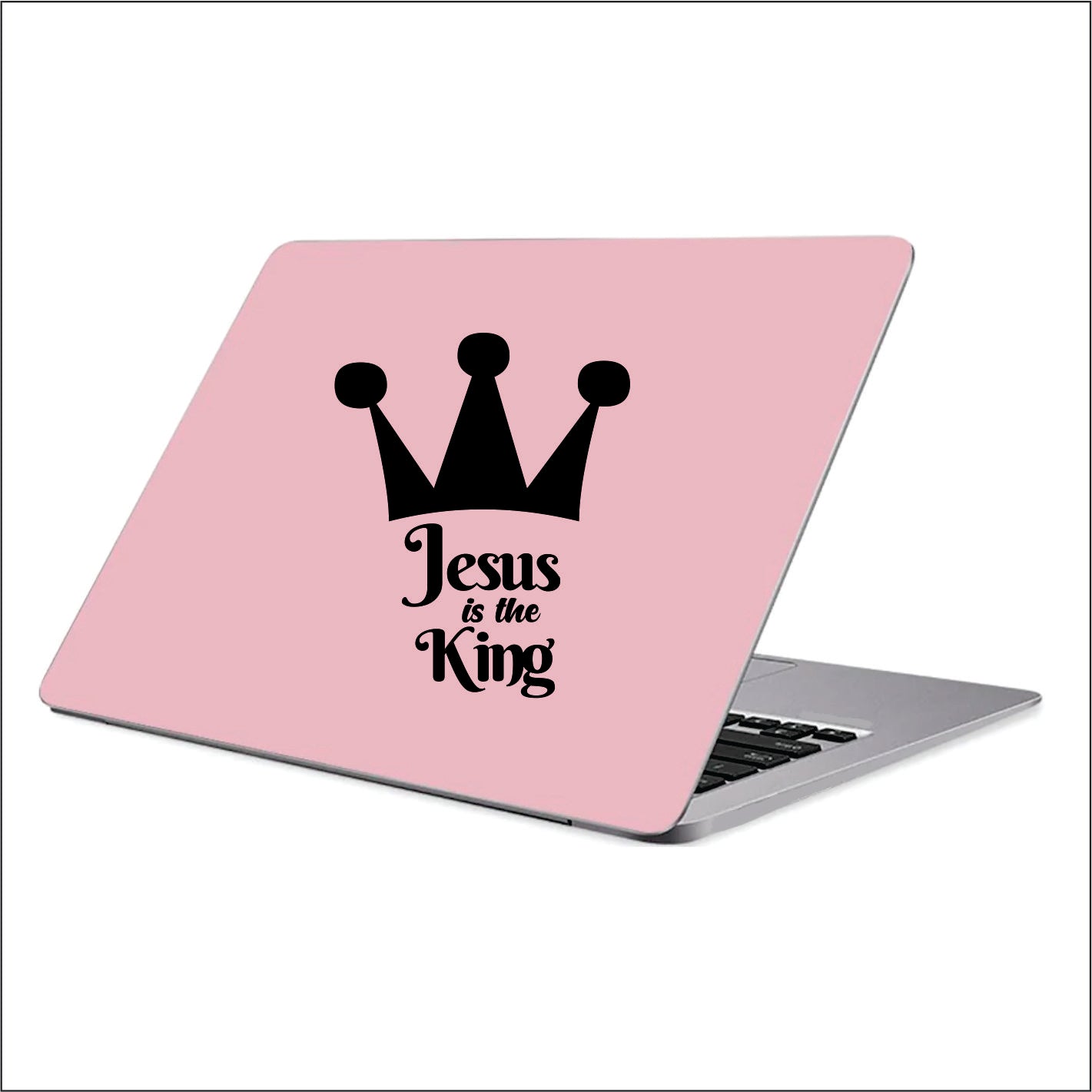 JESUS IS THE KING Vinyl Decal Sticker FREE shipping