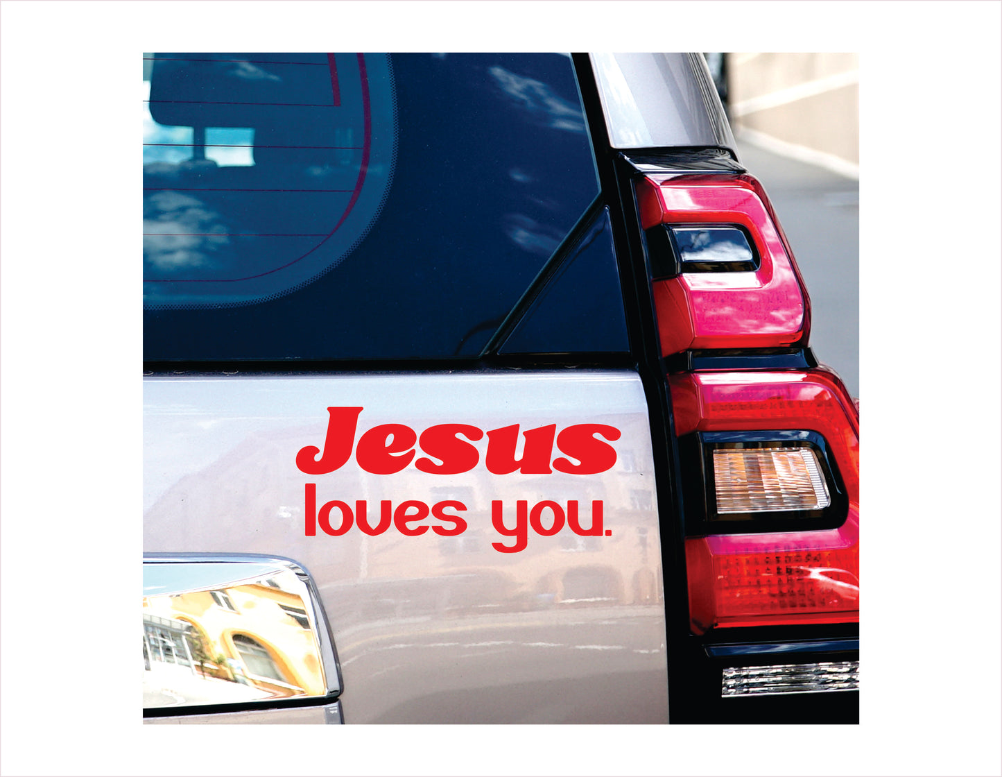 Jesus Loves you Decal Sticker - FREE shipping