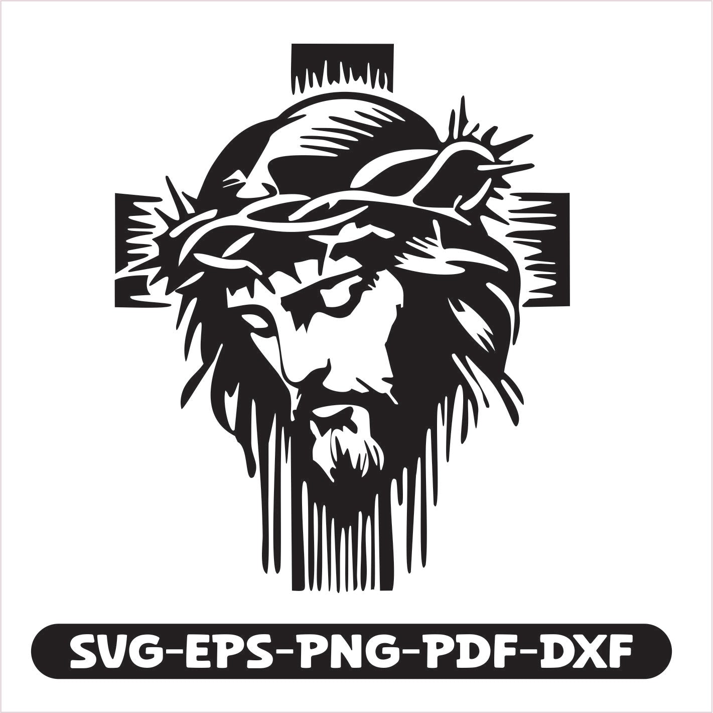 Jesus Peace SVG EPS PNG PDF DXF Cutting File