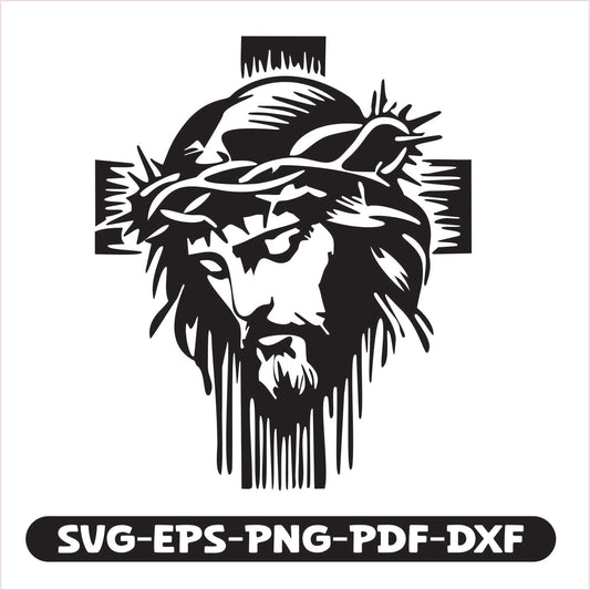 Jesus Peace SVG EPS PNG PDF DXF Cutting File