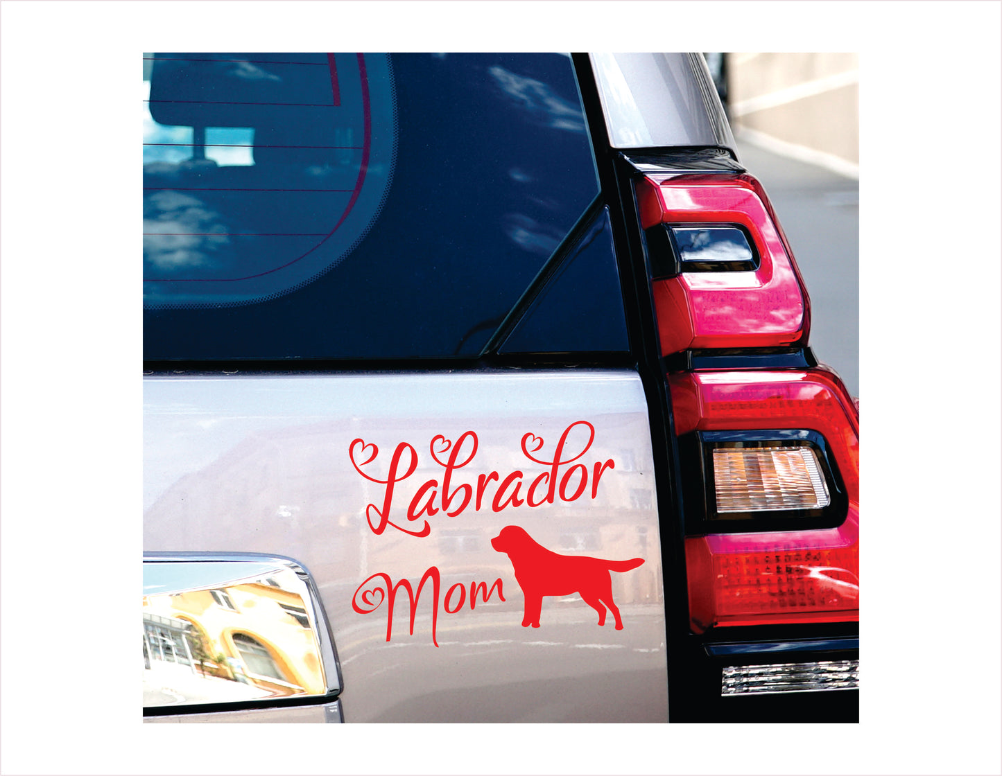Labrador Mom Decal Sticker FREE shipping