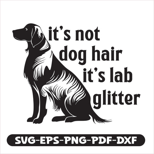 Labrador Glitter Cutting File, available in SVG, EPS, PNG, PDF, and DXF formats. Perfect for adding sparkling, detailed designs to apparel, decals, and home décor, it’s compatible with a variety of cutting machines.
