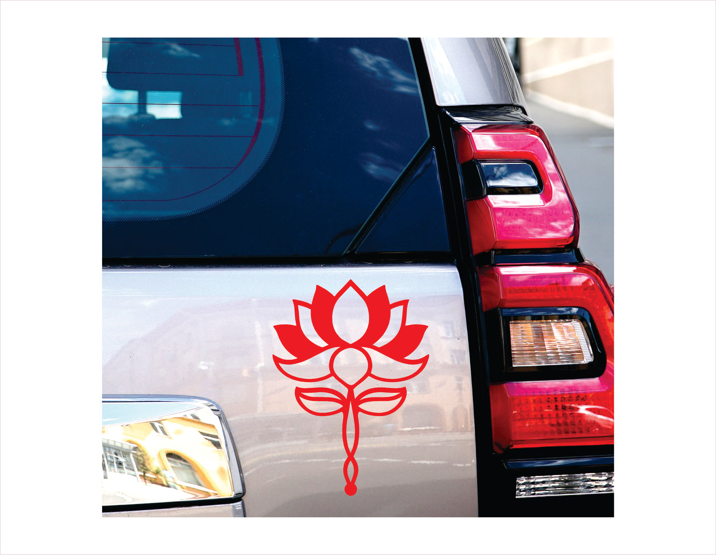 Lotus Flower Vinyl Decal Sticker FREE shipping