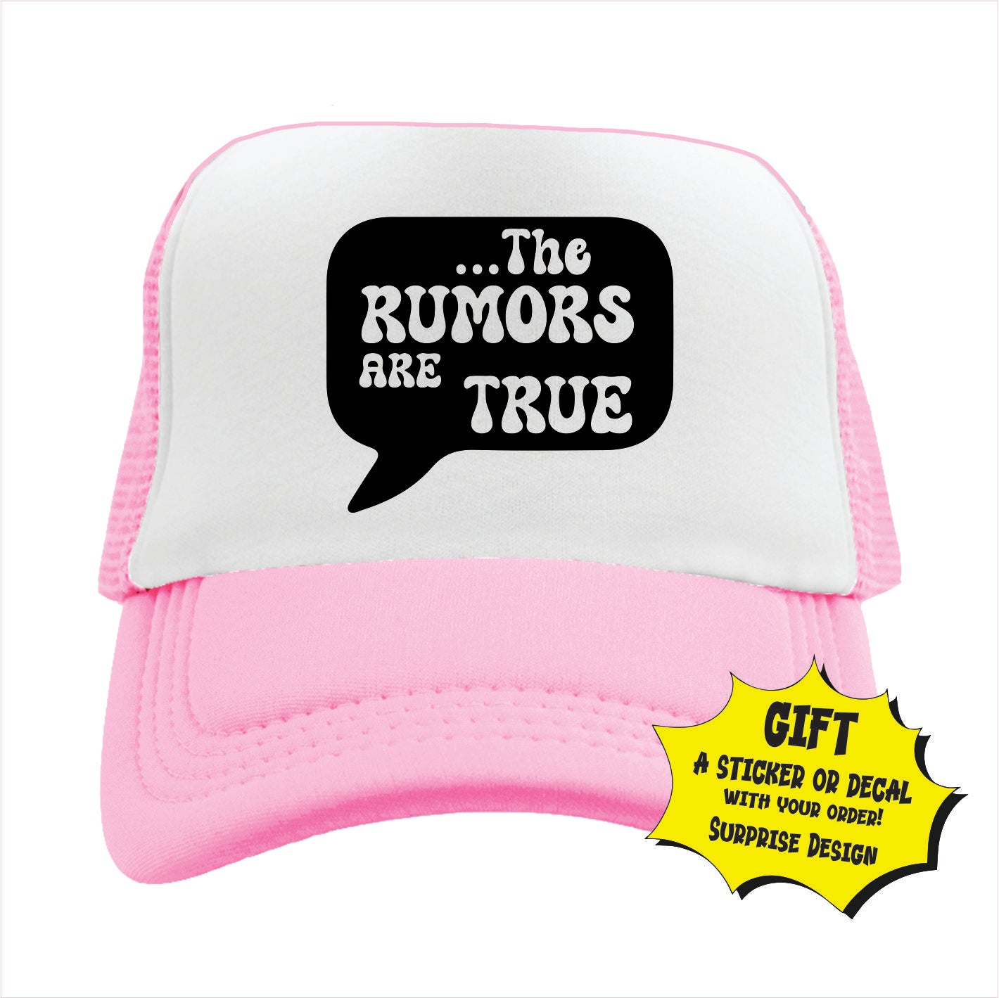 The rumors are true Trucker Hat Cap
