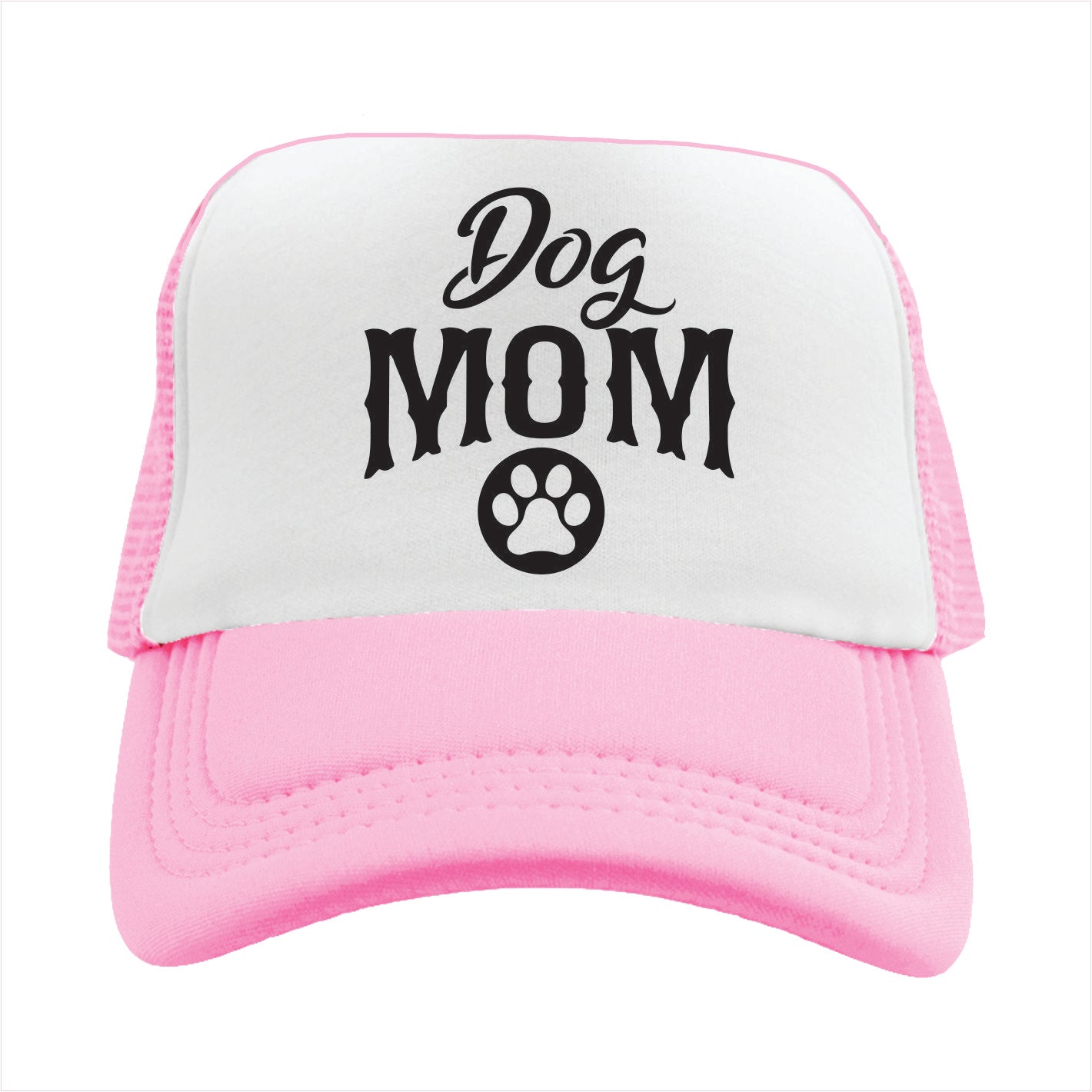 Dog Mom Trucker Hat Cap