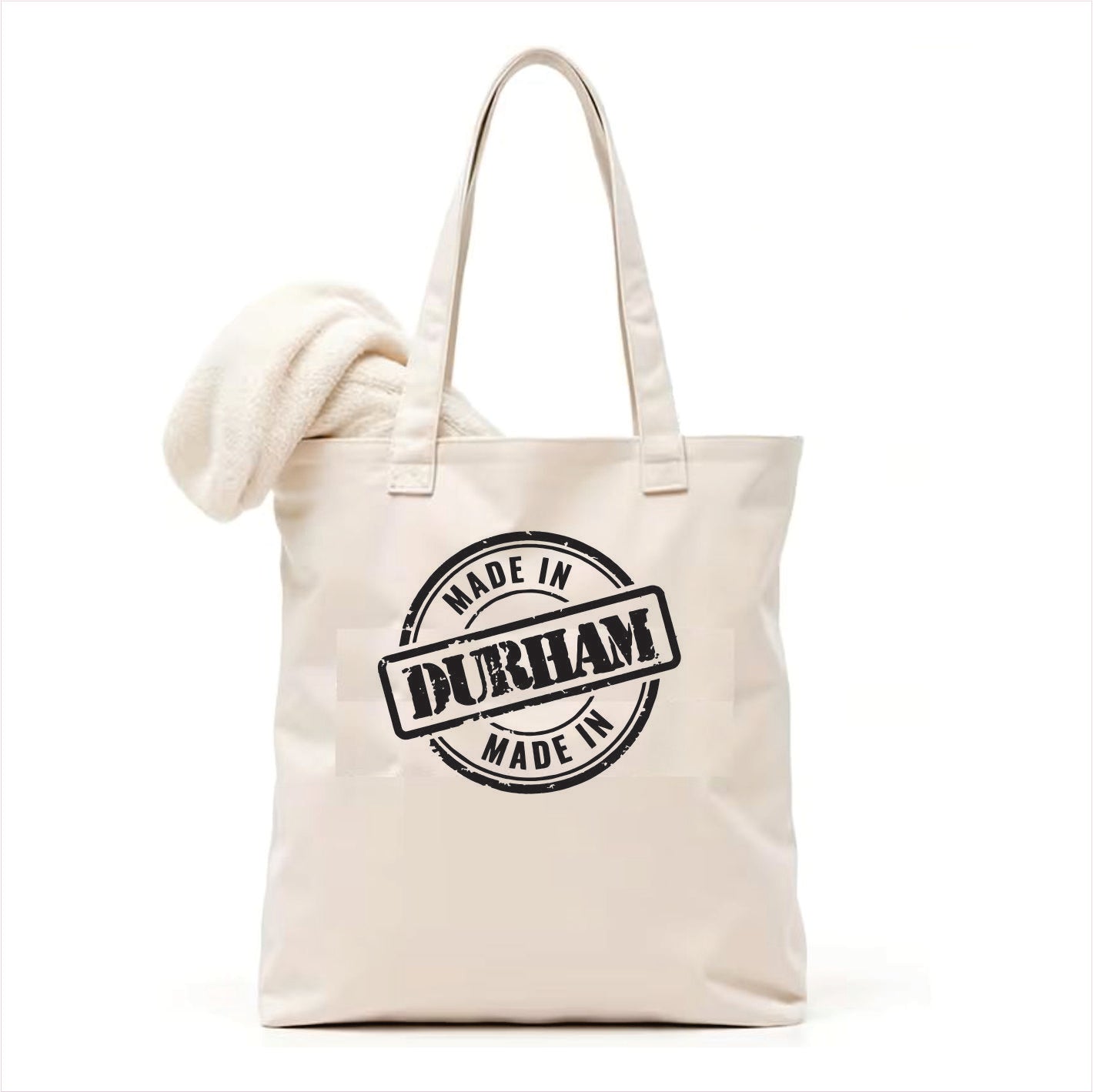 Made in Durham tote bag North Carolina 3