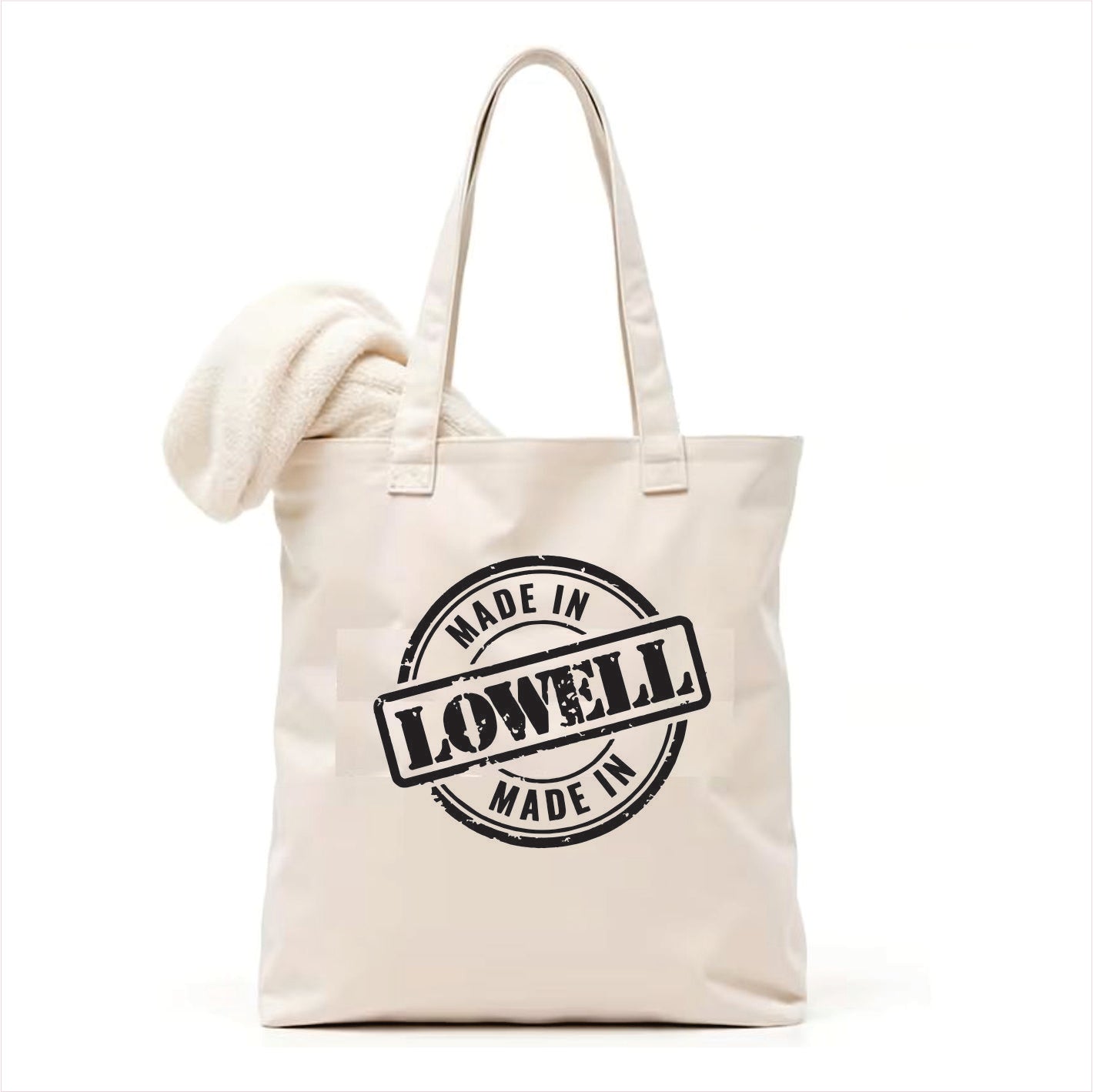 Made in Lowell tote bag Massachusetts 3