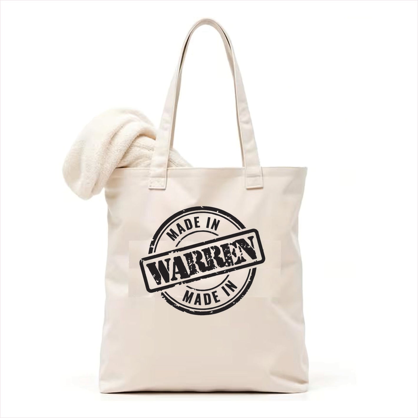 Made in Warren tote bag Michigan