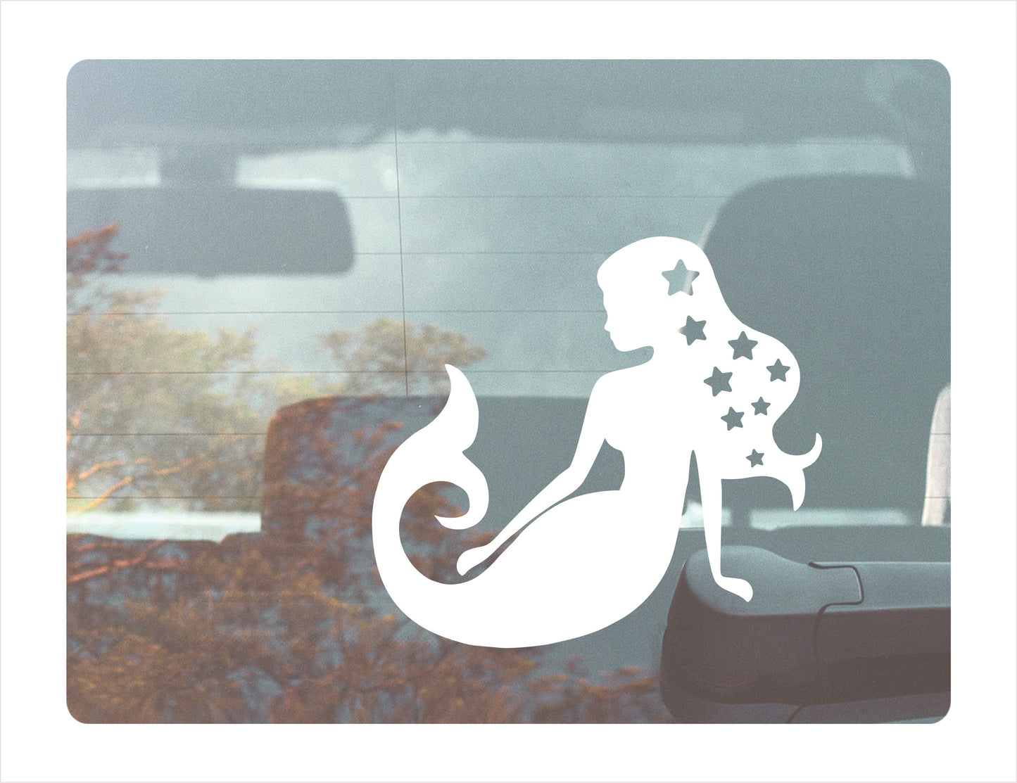 Mermaid Stars Vinyl Decal Sticker FREE shipping