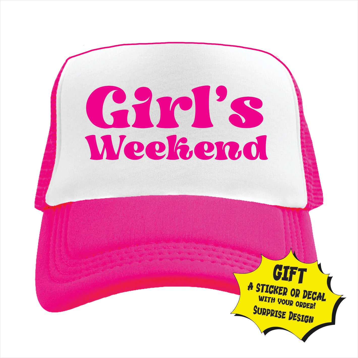 Girls Weekend Trucker Hat Cap