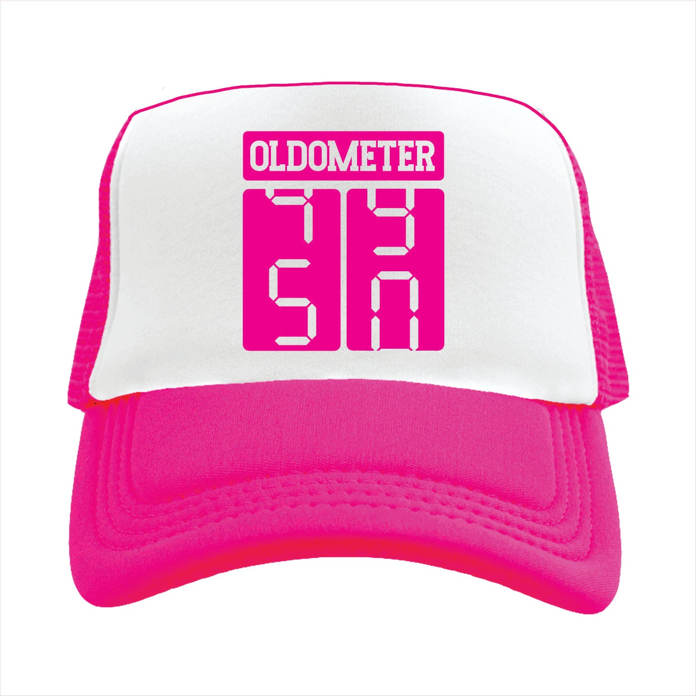 Fifty Celebration Big 50 Trucker Hats Oldometer