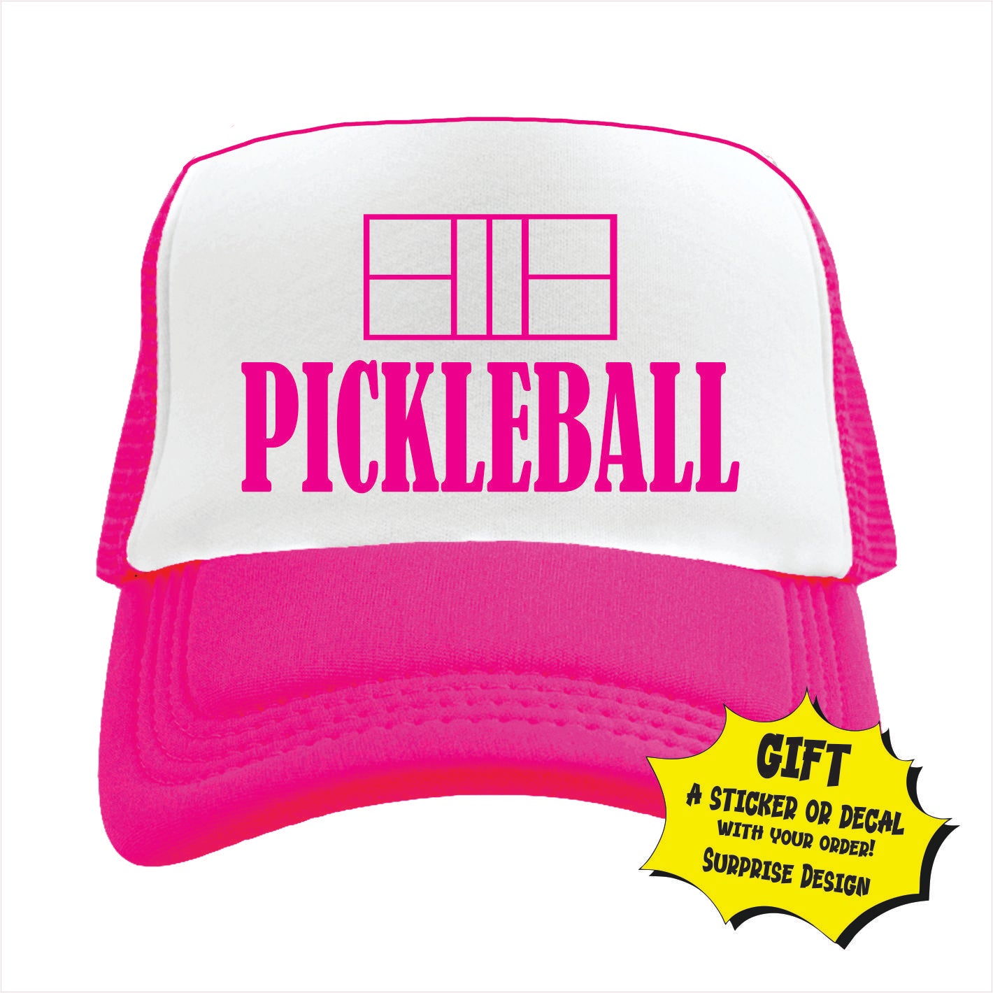 Pickleball Trucker Hat Cap