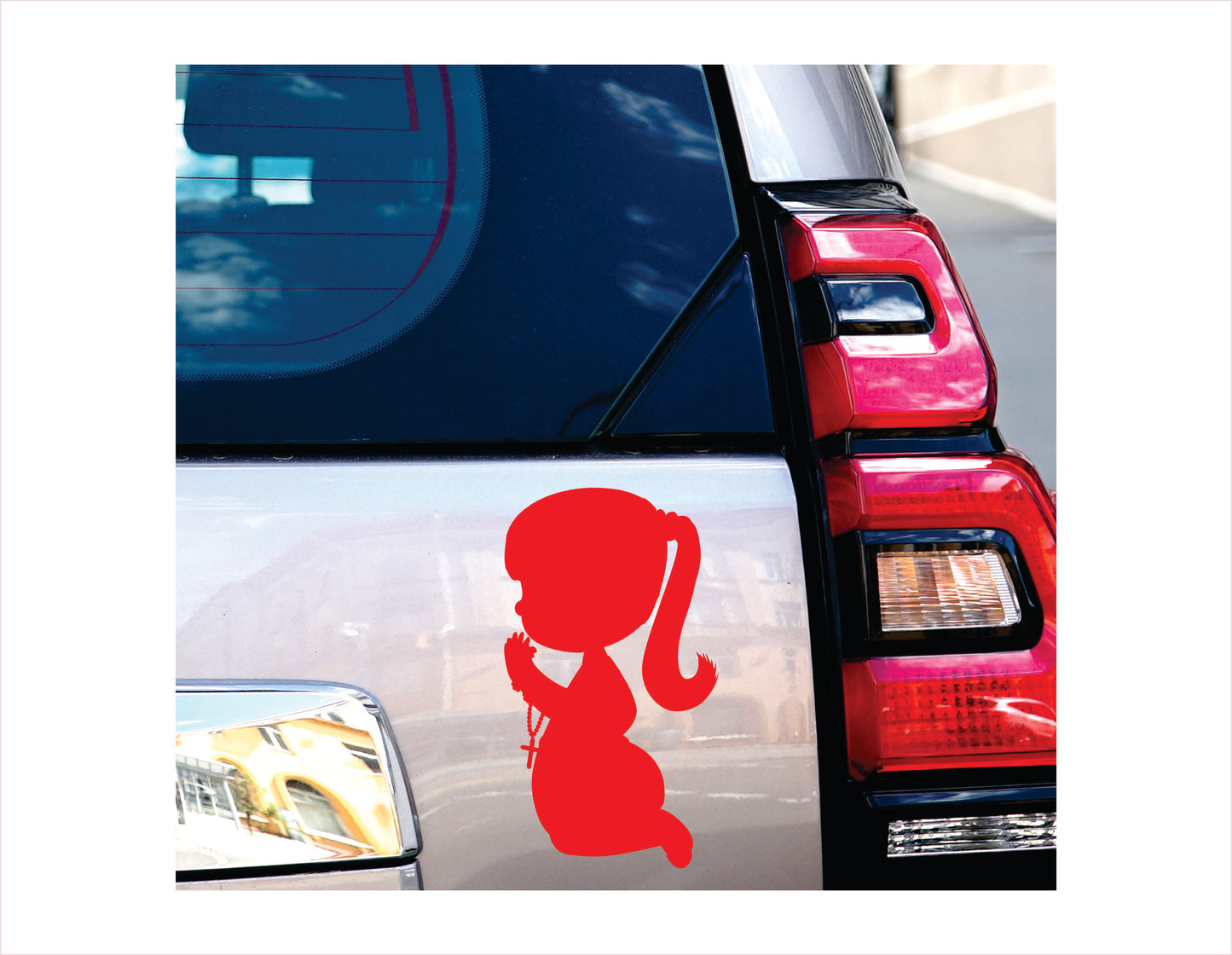Pray Girl Vinyl Decal Sticker FREE shipping
