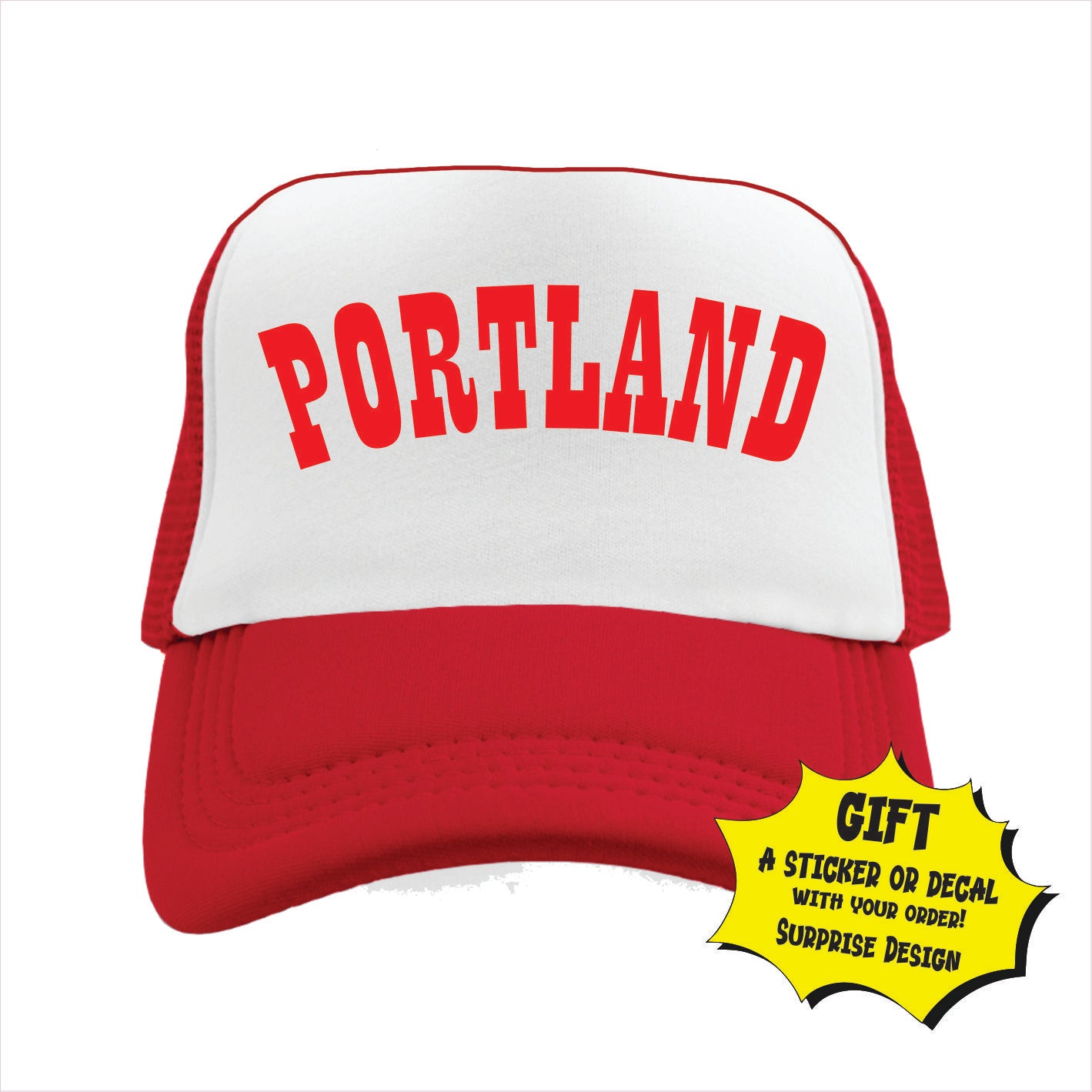 Portland Trucker Hat Cap