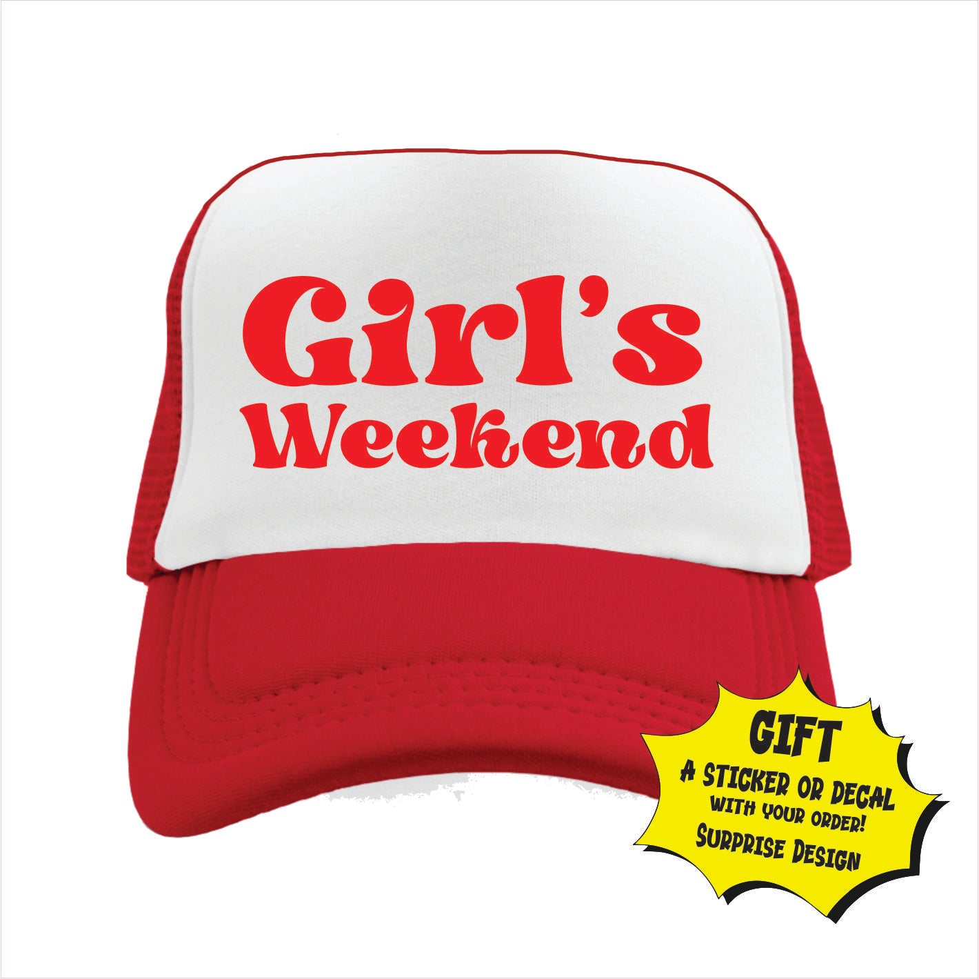 Girls Weekend Trucker Hat Cap
