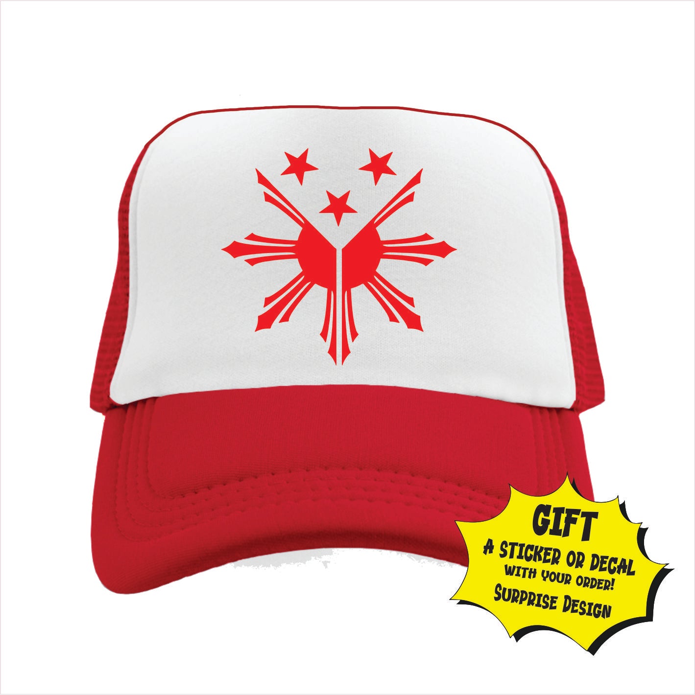 Philippine Flag Trucker Hat