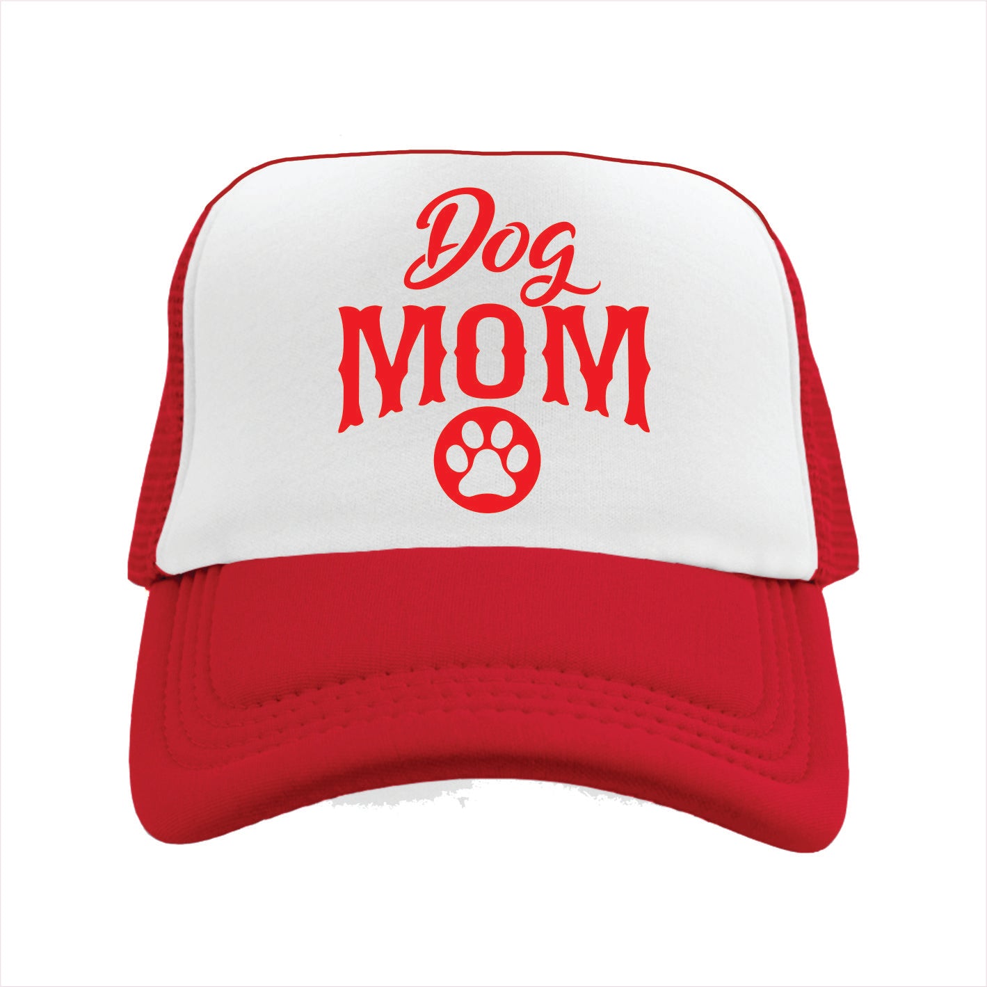 Dog Mom Trucker Hat Cap