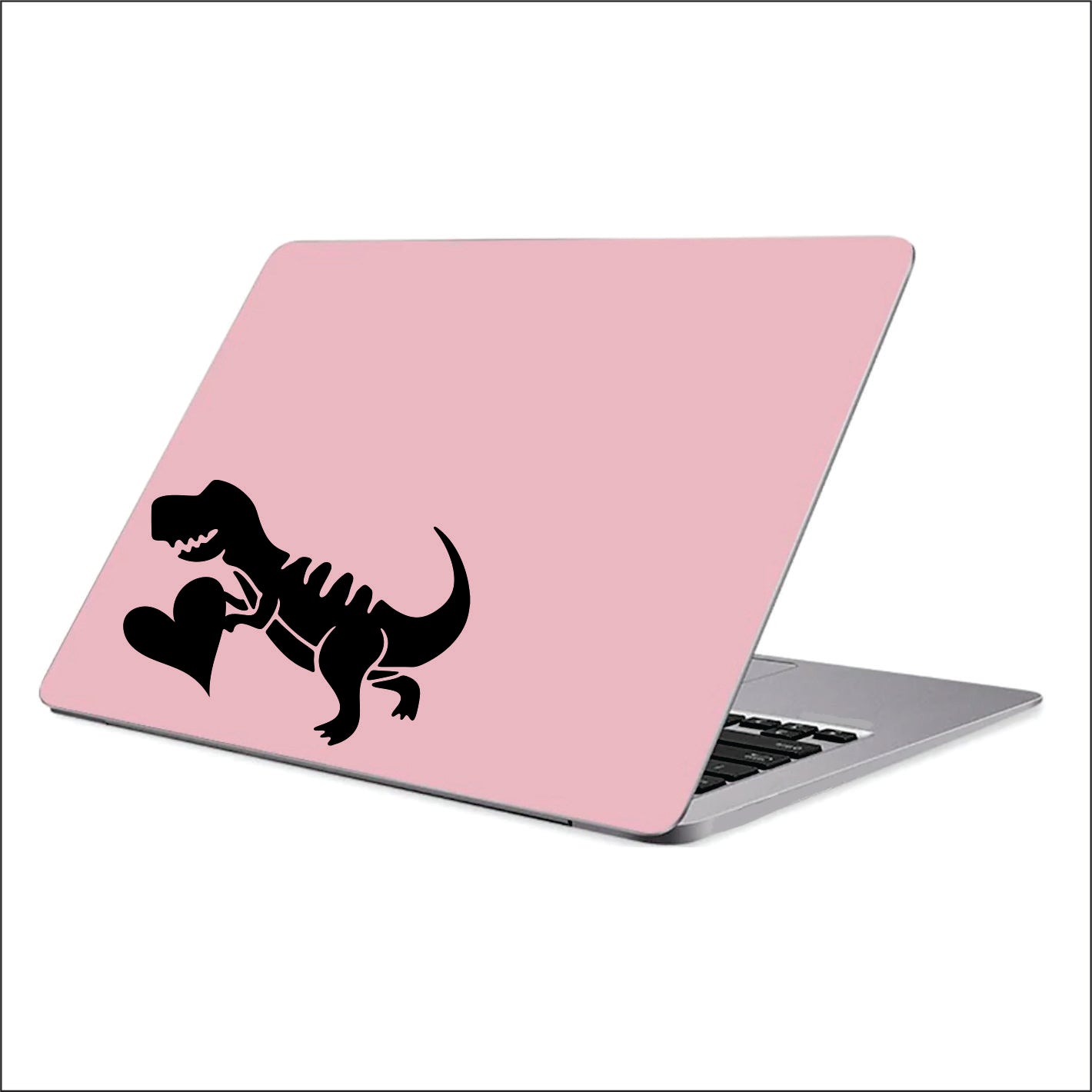 Rex Dinosaur Heart Vinyl Decal Sticker FREE shipping