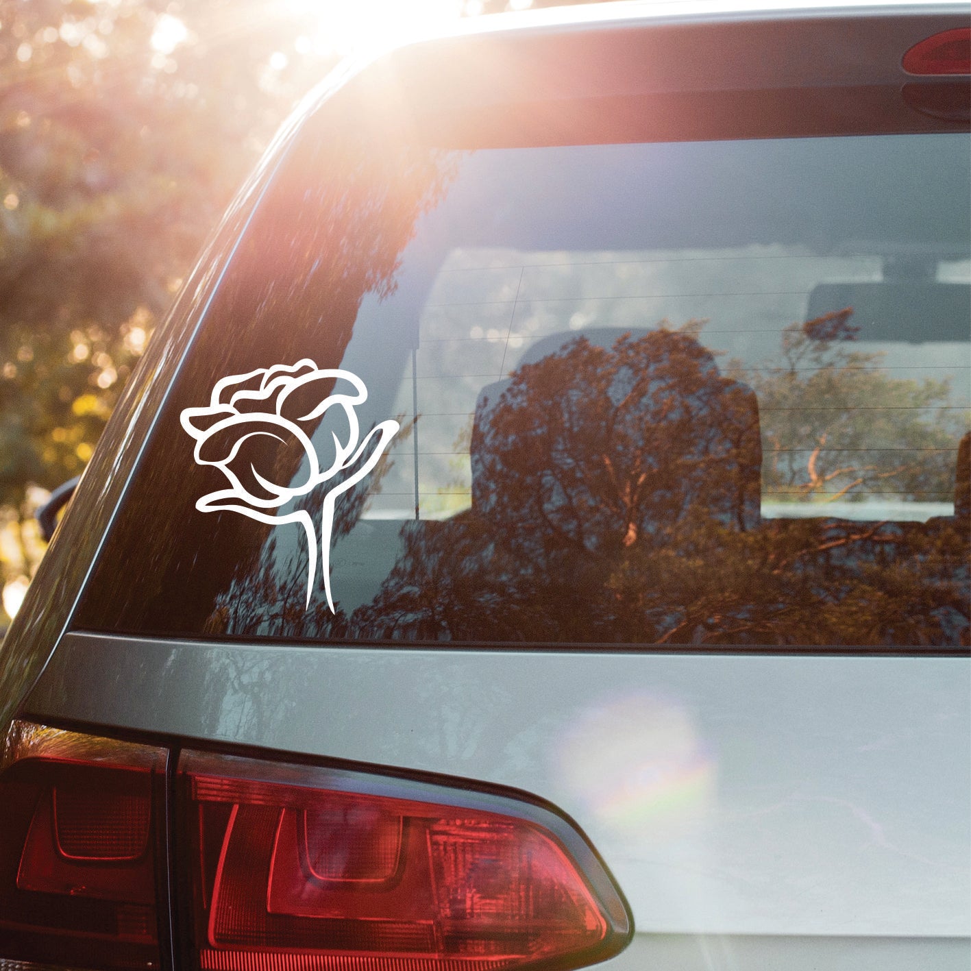 Flower Cute Vinyl Decal Sticker