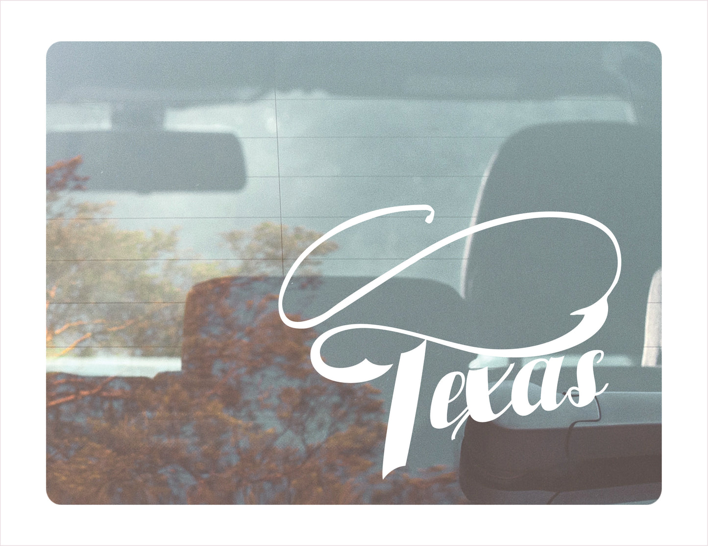 Texas Fishing Decal Sticker - FREE shipping
