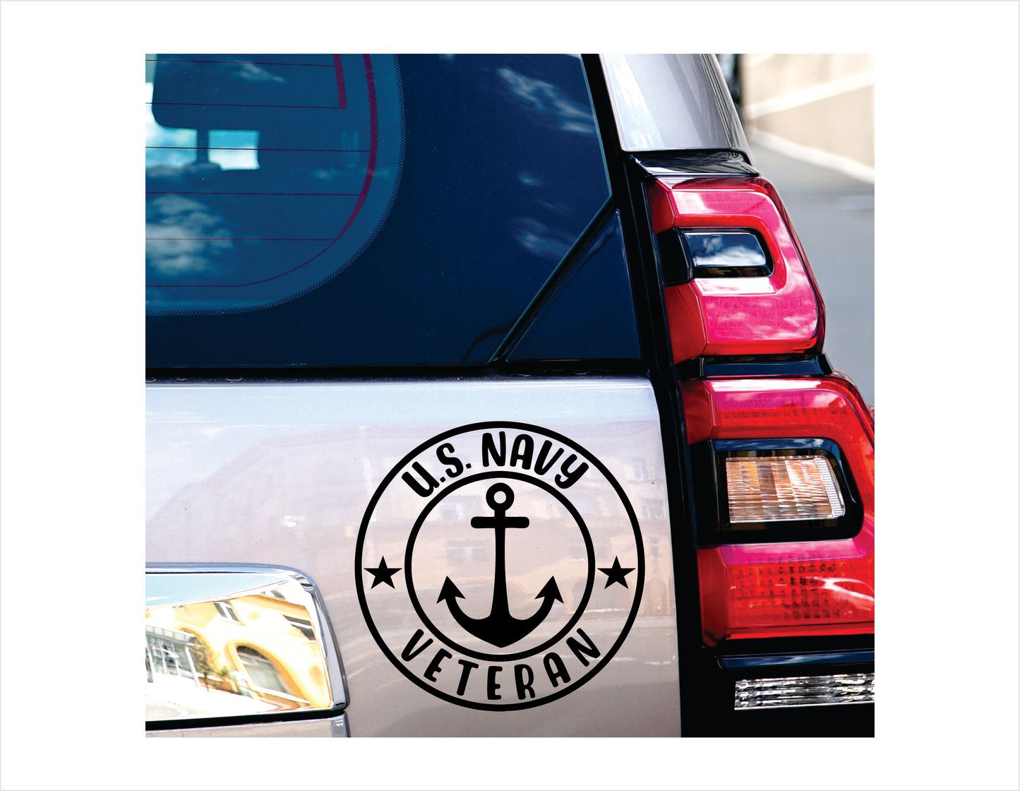 U.S. Navy Veteran Decal Sticker - FREE shipping
