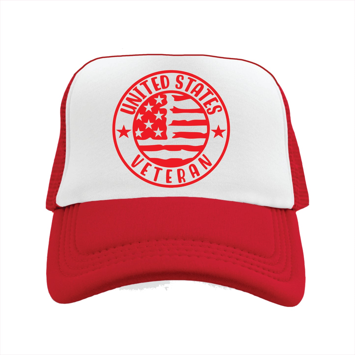 United States Veteran Trucker Hat Cap
