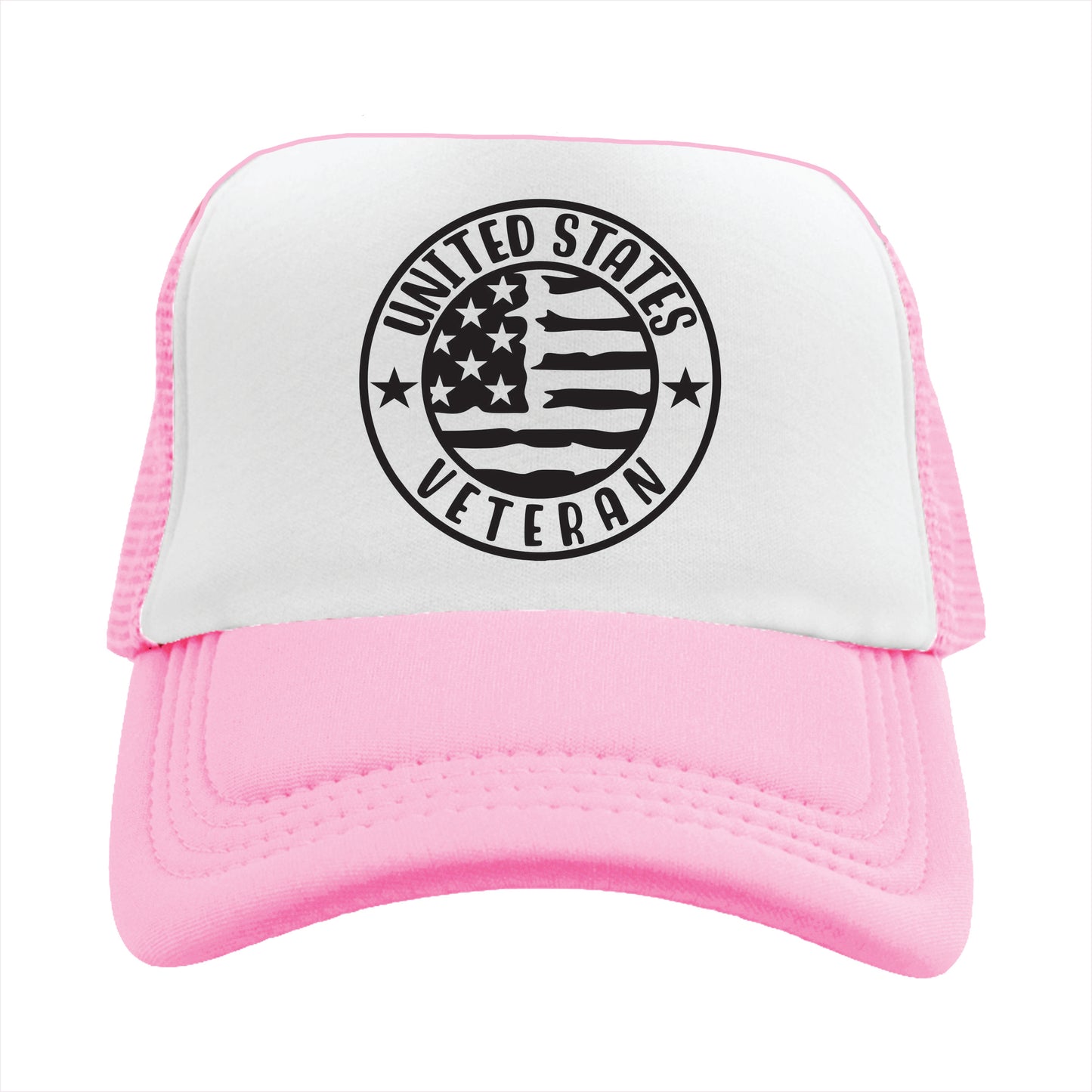 United States Veteran Trucker Hat Cap