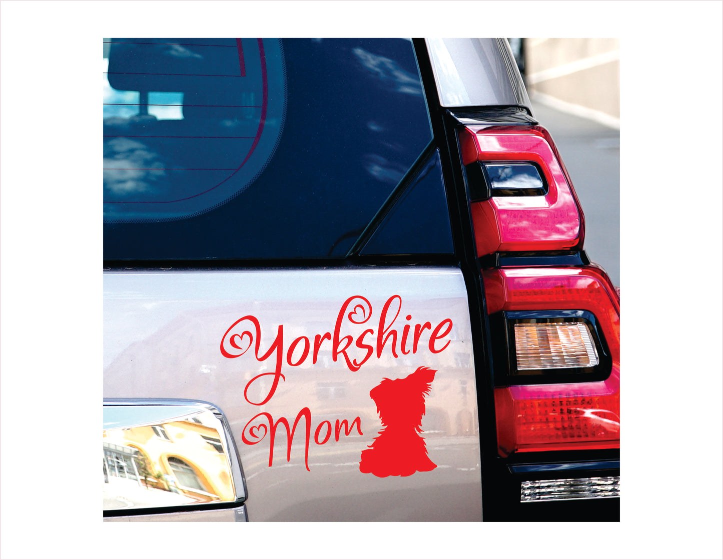 Yorkshire Mom Decal Sticker FREE shipping