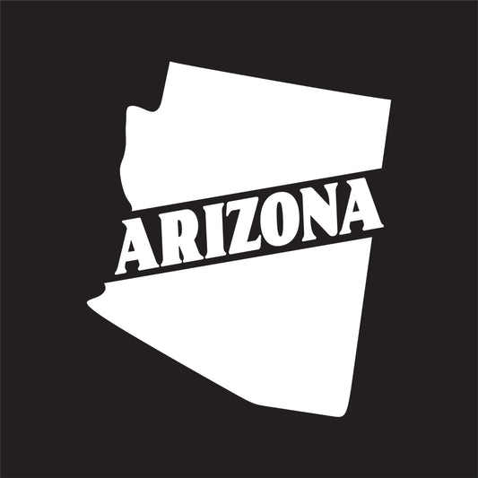 Arizona State Decal Sticker - FREE shipping