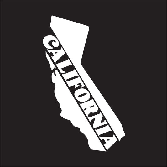 California State Decal Sticker - FREE shipping