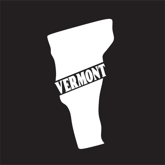 Vermont State Decal Sticker - FREE shipping